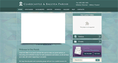 Desktop Screenshot of clarecastleballyeaparish.ie